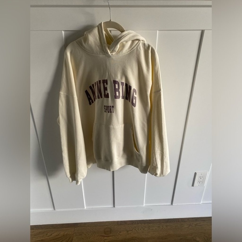 NWT Anine Bing Harvey Hooded Sweatshirt